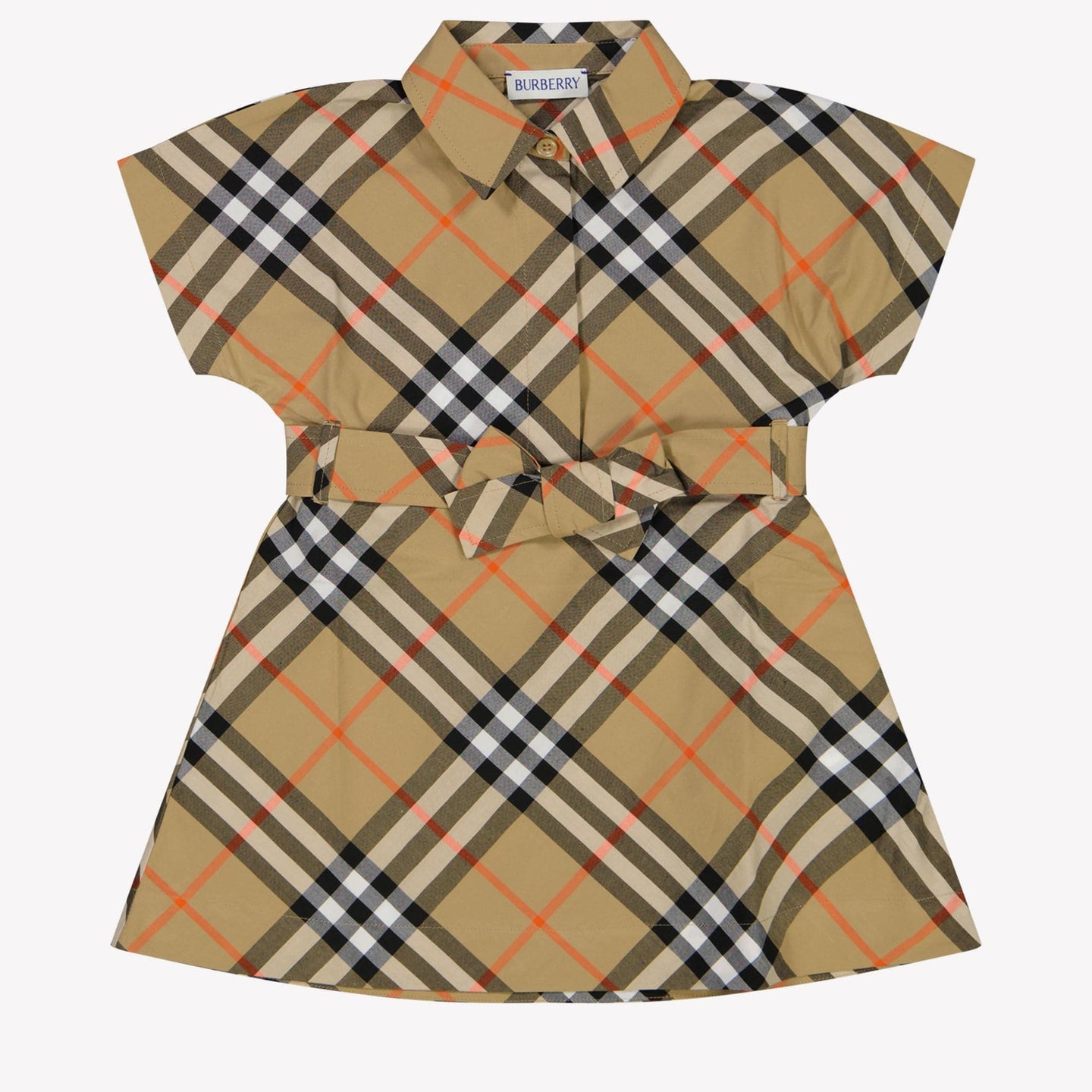 Burberry Giulietta Baby Girls Dress in Beige