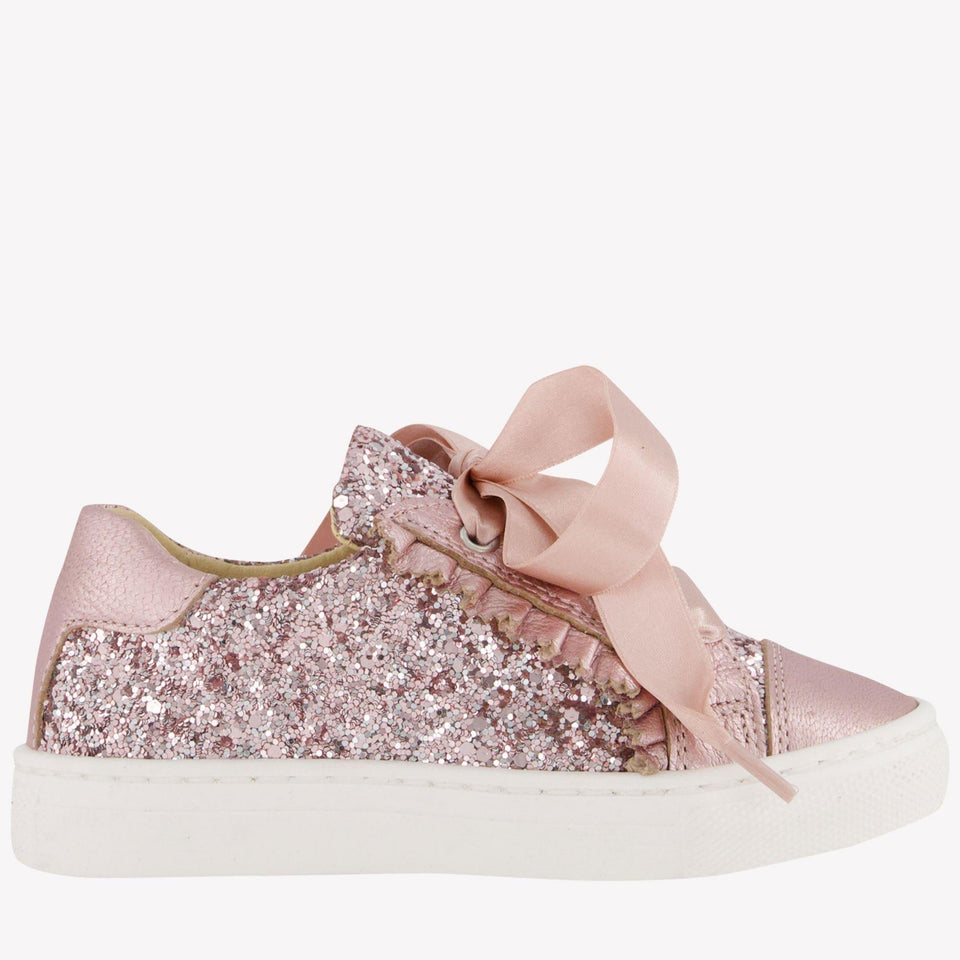 Andanines Meisjes Sneakers In Licht Roze