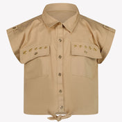 Michael Kors Children's Blouse Sand