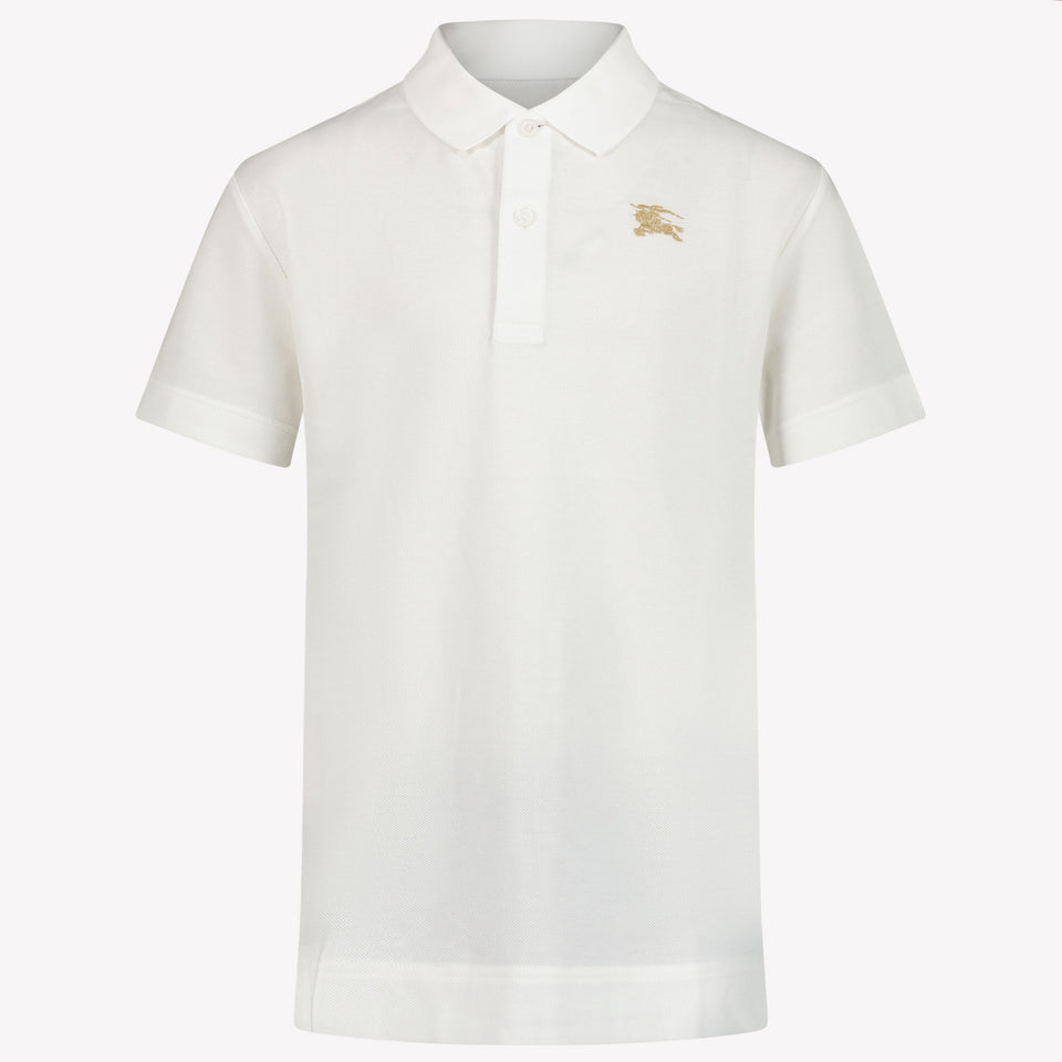 Burberry JOHANE Kinder Jongens Polo In Wit