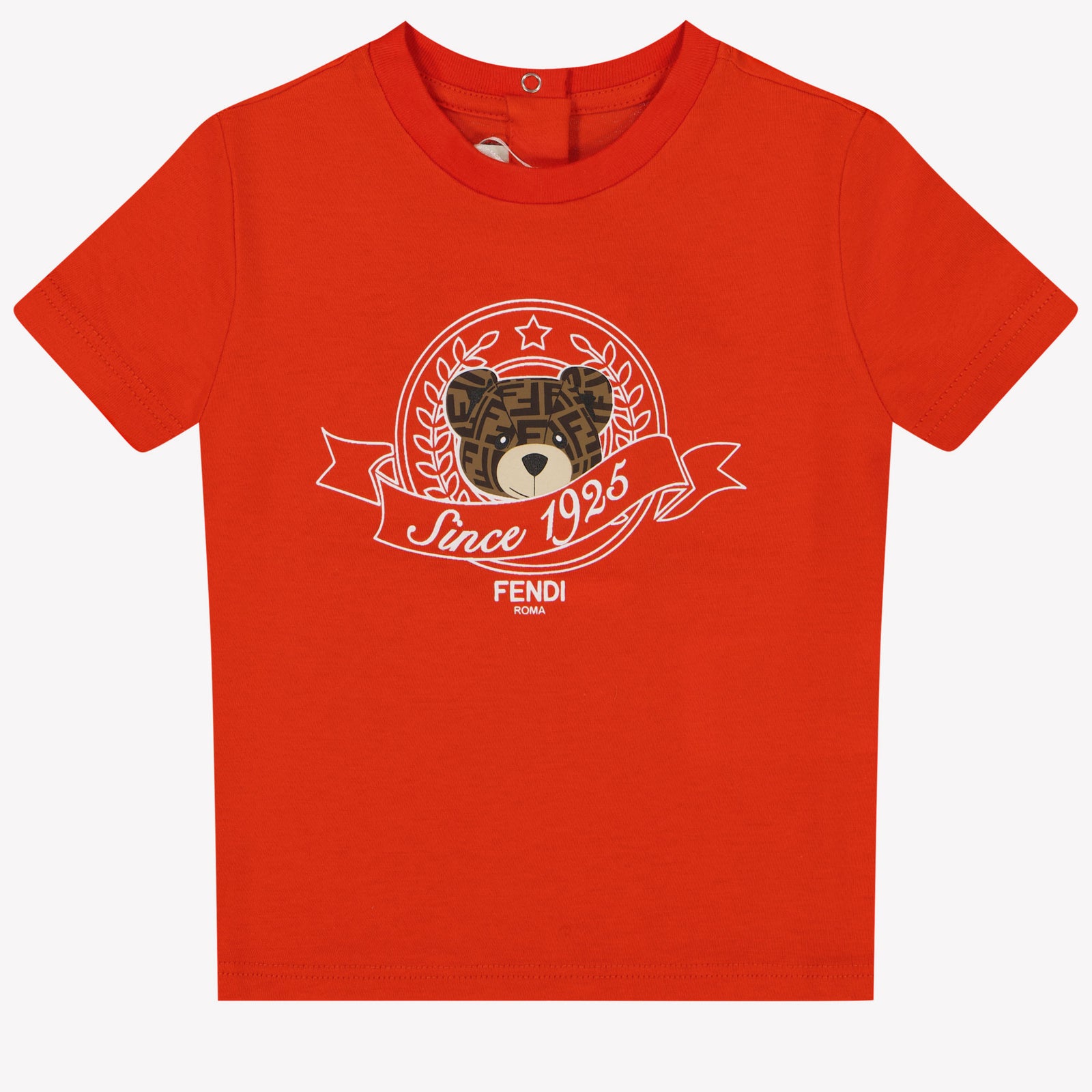 Fendi Baby Boys T-shirt Red