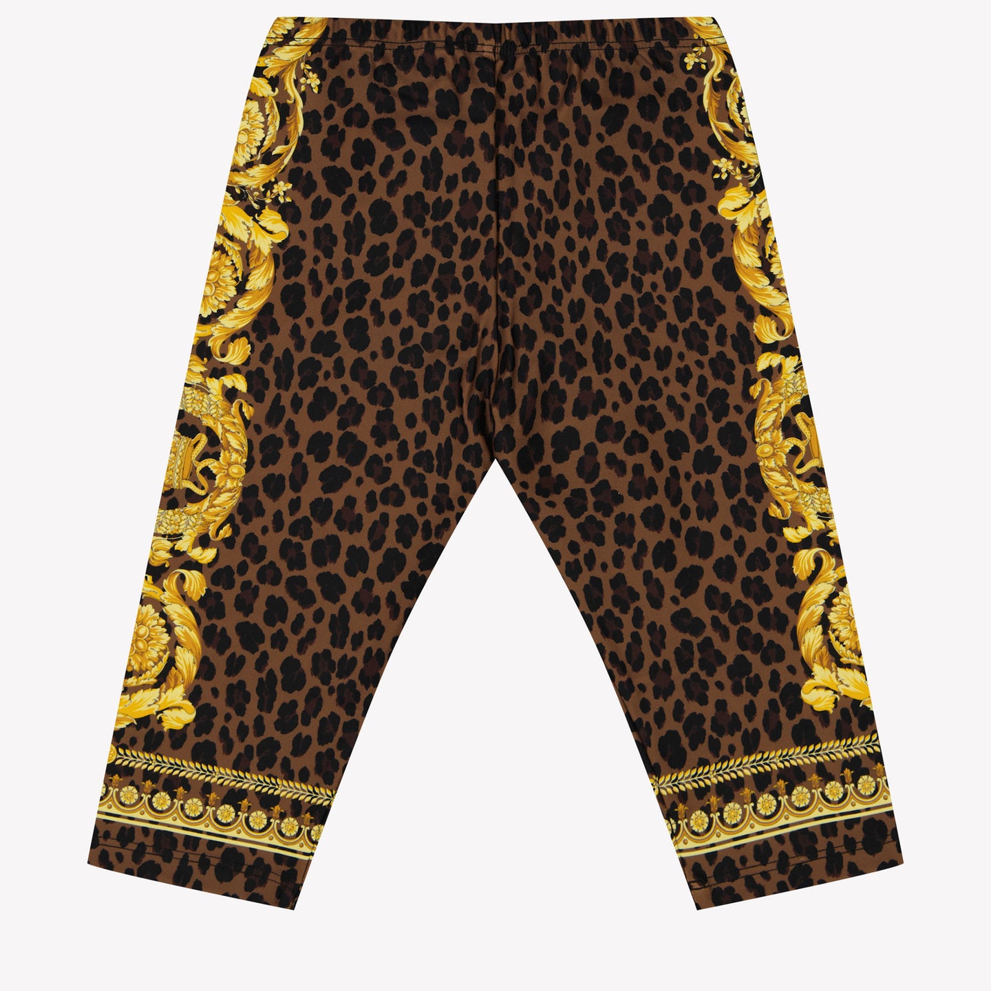 Versace Girls leggings Brown