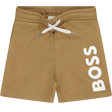 Boss Baby Jongens Shorts Beige 6 mnd