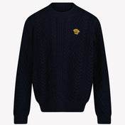 Versace Boys sweater Navy