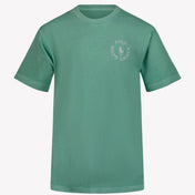 Ralph Lauren Kinder Jongens T-Shirt Licht Groen