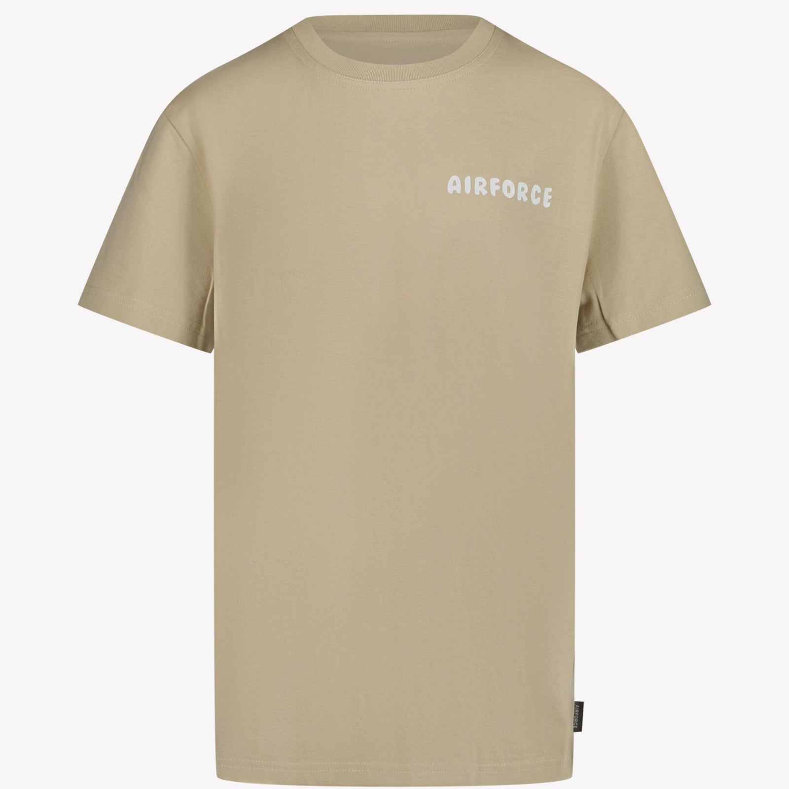 Airforce Kinder Jongens T-Shirt Zand 4Y