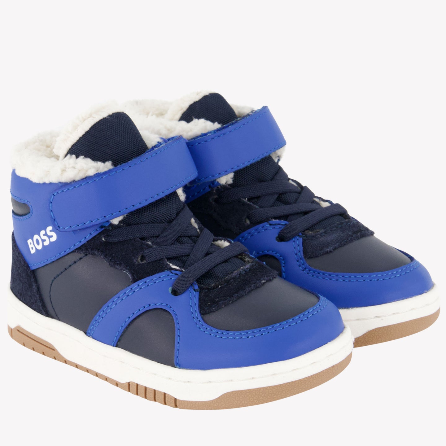 Boss Jongens Sneakers Navy