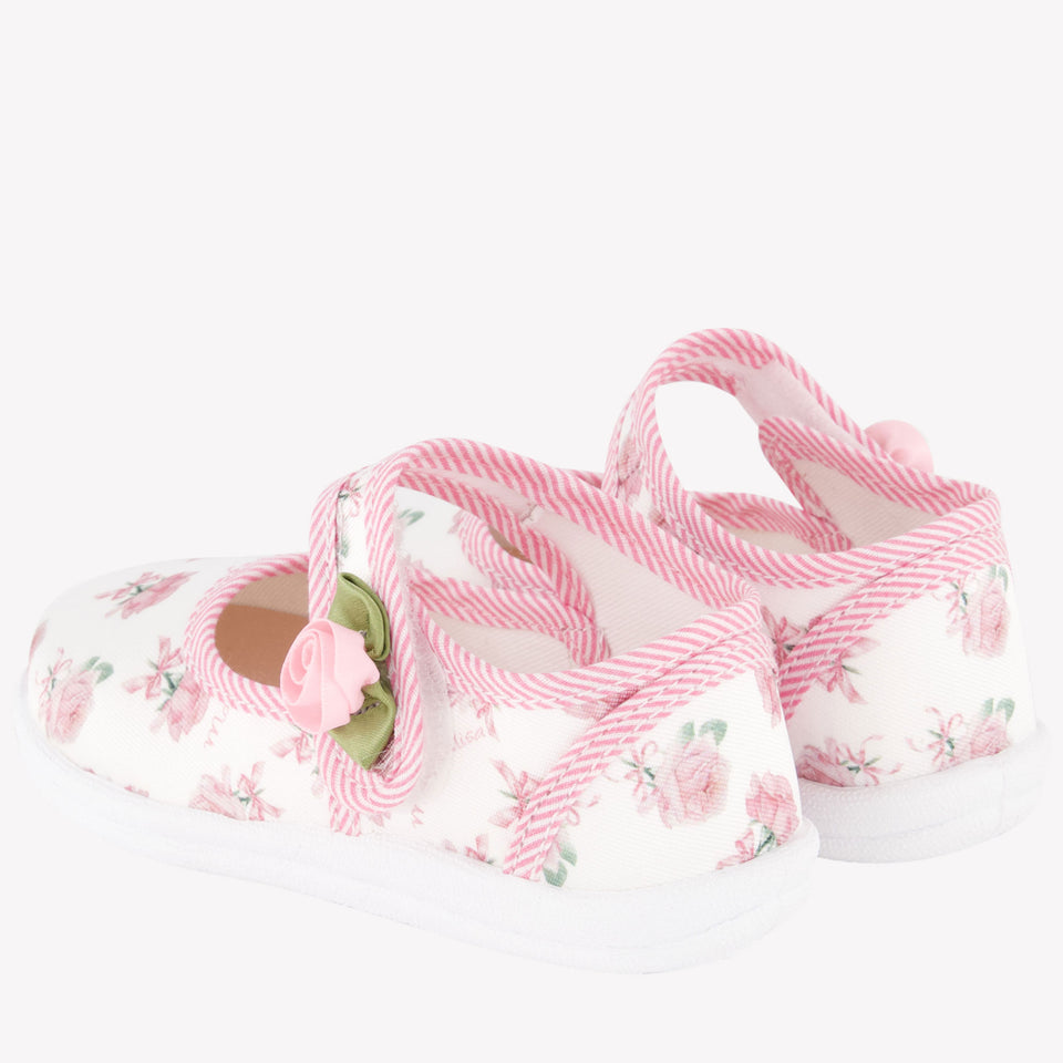 MonnaLisa Girls Shoes In Light Pink