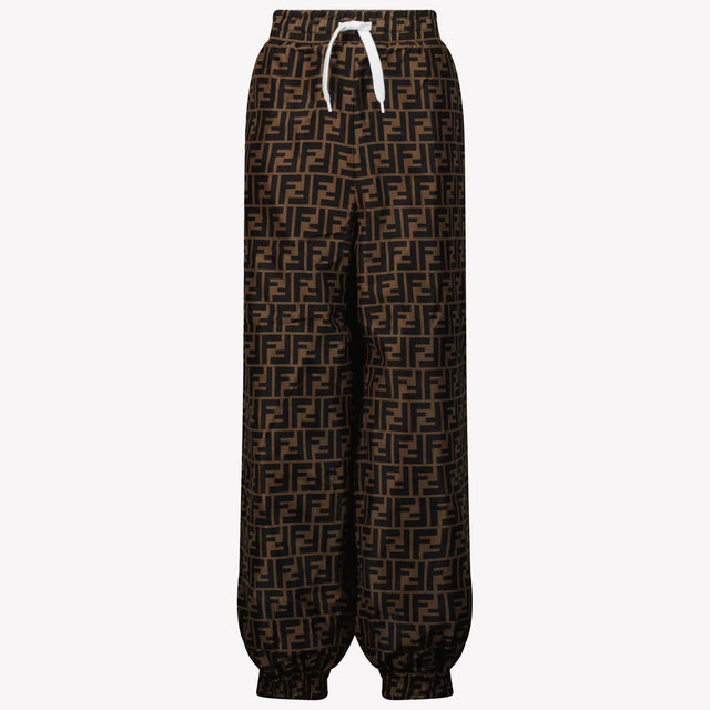 Fendi Unisex Broek Zwart 3Y