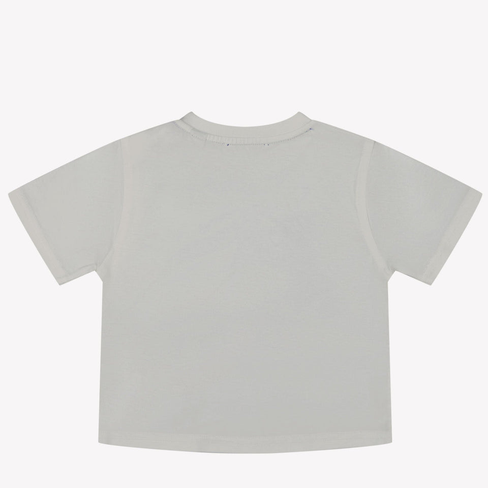 Burberry Baby Jongens T-shirt Wit