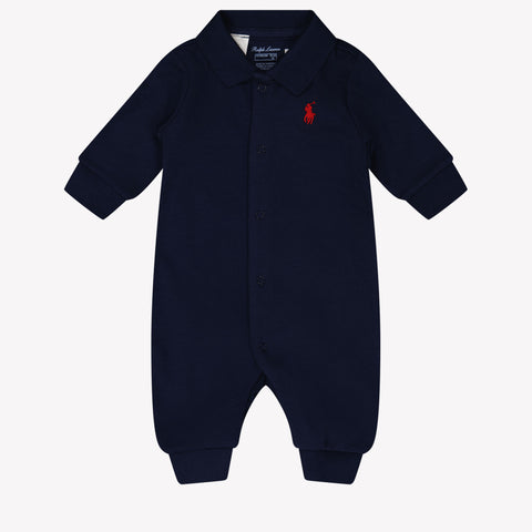 Ralph Lauren Baby boys box suit Navy