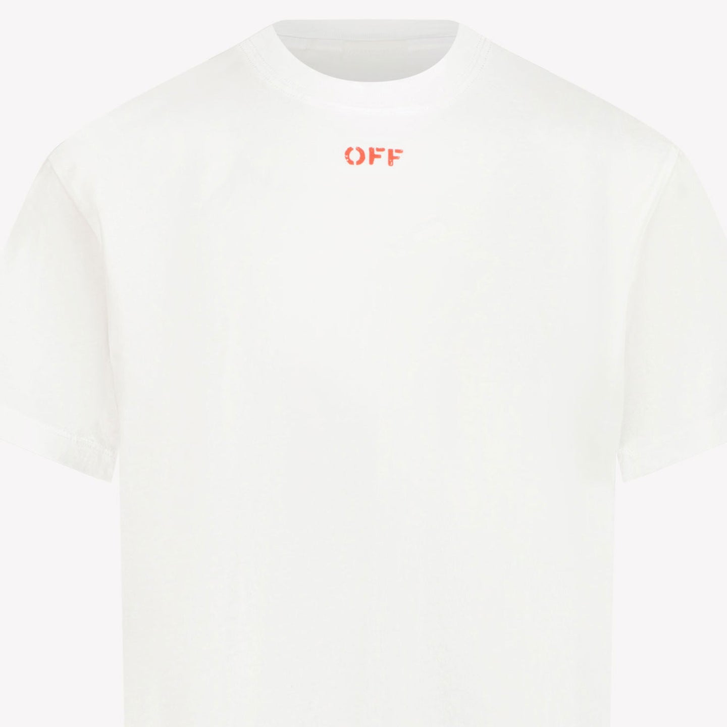 Off-White Kids Unisex T-shirt in White