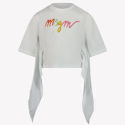 MSGM Kinder T-Shirt Wit