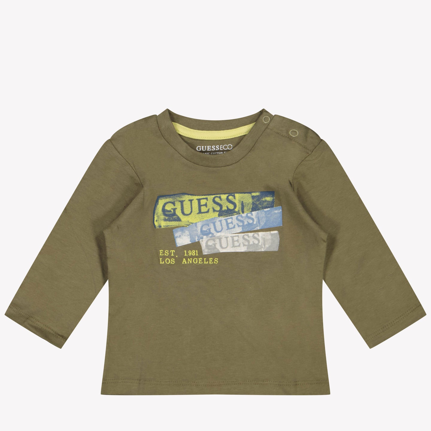 Guess Baby Jongens T-Shirt Army