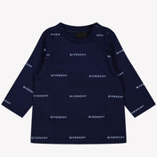 Givenchy Baby Jongens T-shirt Navy