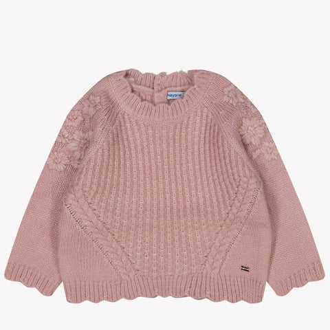 Mayoral Baby girls sweater Light Pink