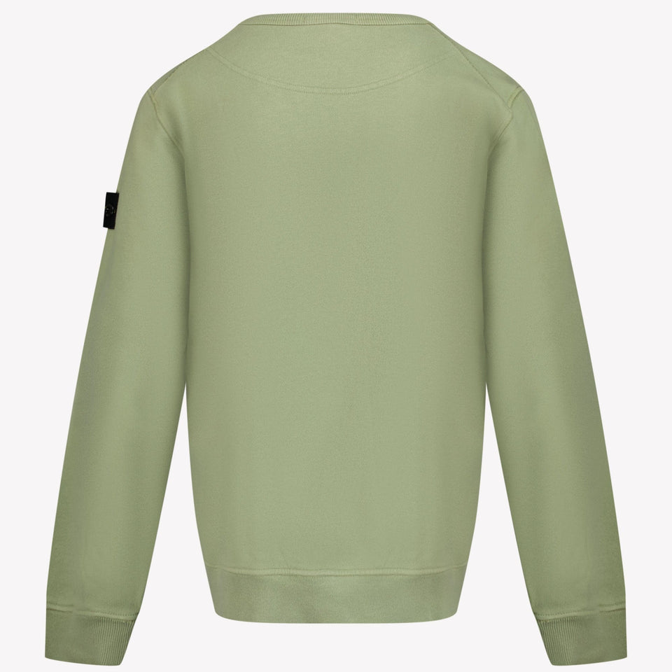 Stone Island Jongens Trui Olijf Groen