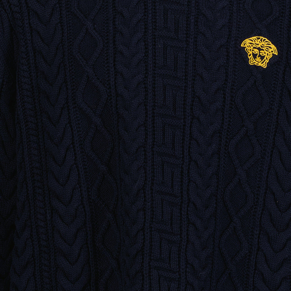 Versace Jongens Trui Navy