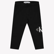 Calvin Klein Baby Unisex Legging In Zwart
