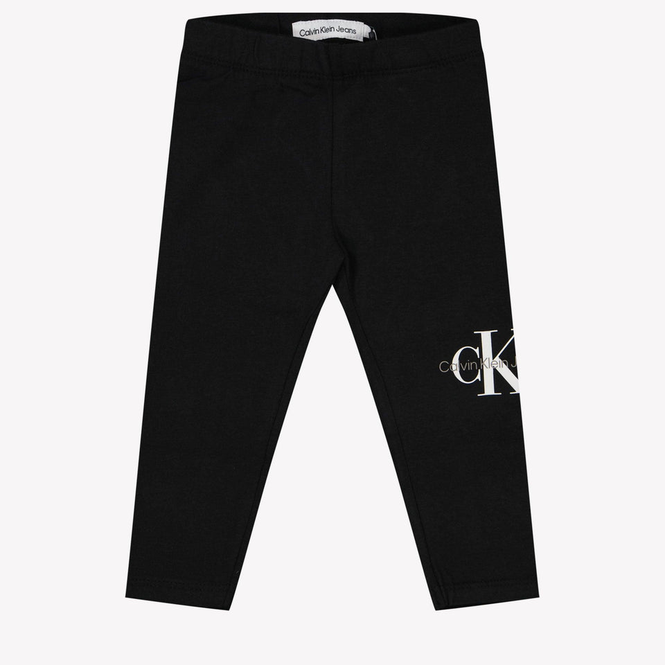 Calvin Klein Baby Unisex Legging In Zwart