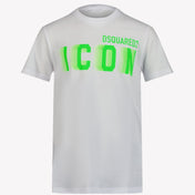 Dsquared2 Kids Unisex T-Shirt Neon Green