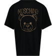 Moschino Kinder Meisjes T-Shirt Zwart