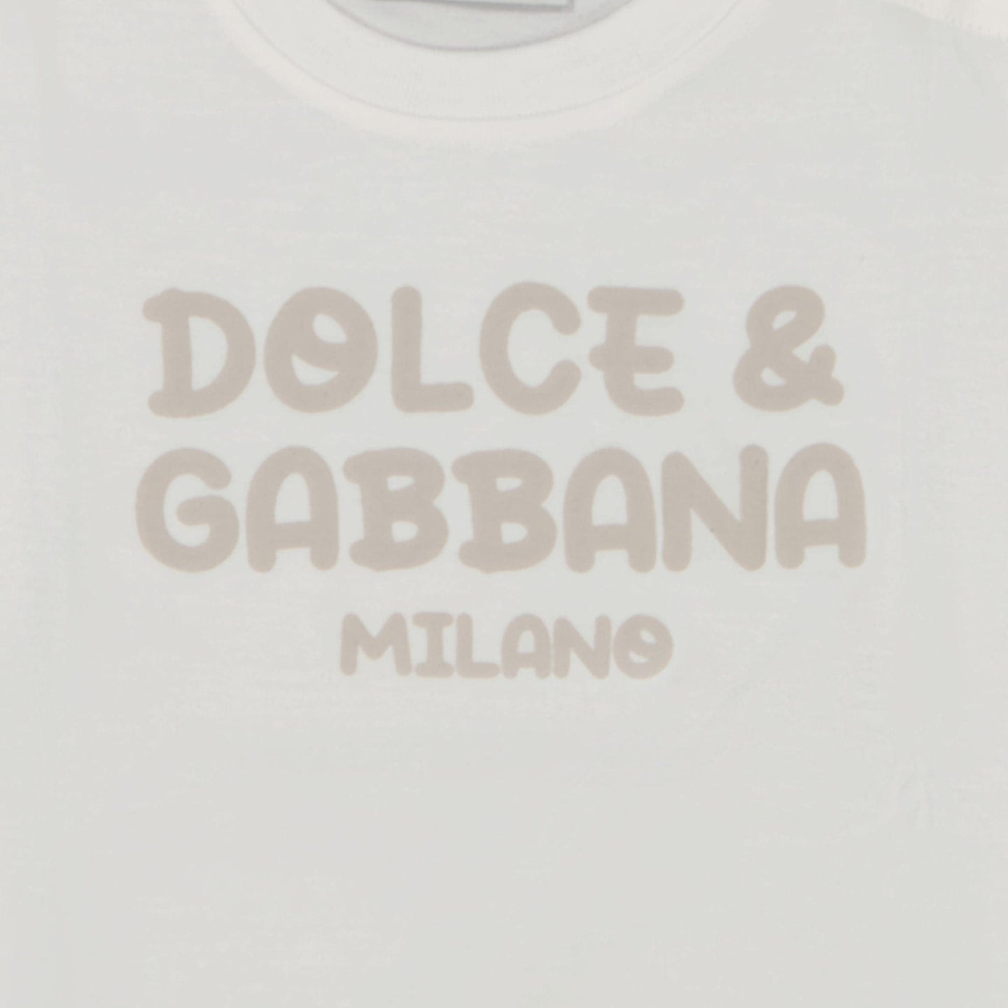 Dolce & Gabbana Baby Jongens T-shirt Off White 3/6