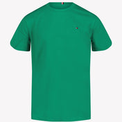Tommy Hilfiger Kinder Jongens T-shirt Groen