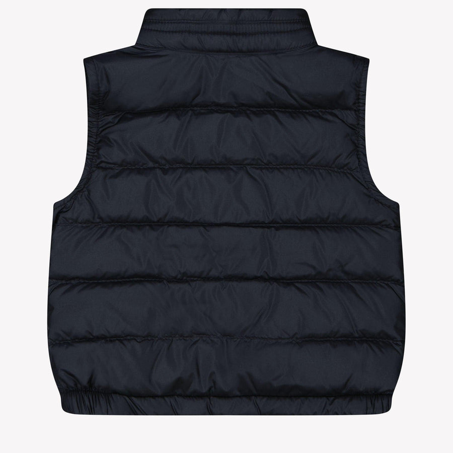 Moncler New Amaury Baby Boys Bodywarmer  Navy