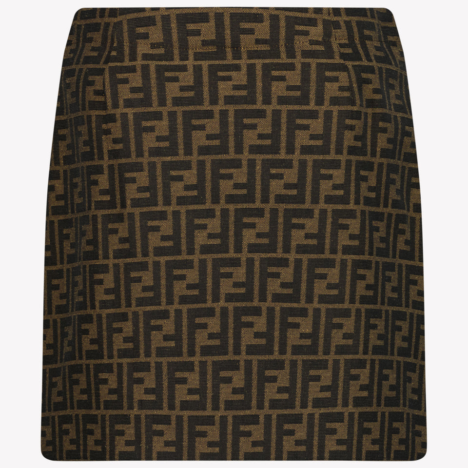 Fendi Girls skirt Brown