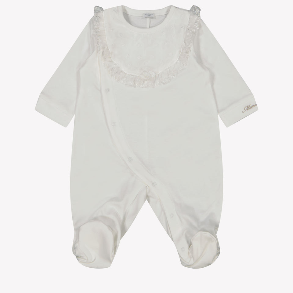 MonnaLisa Baby Meisjes Boxpakje In Off White