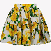 Dolce & Gabbana Kids Skirt Yellow