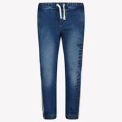 Palm Angels Boys Jeans Blue