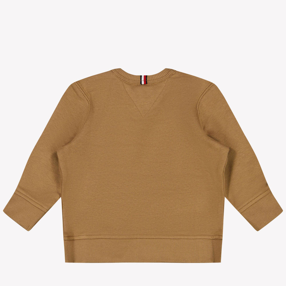 Tommy Hilfiger Baby Jongens Trui Camel