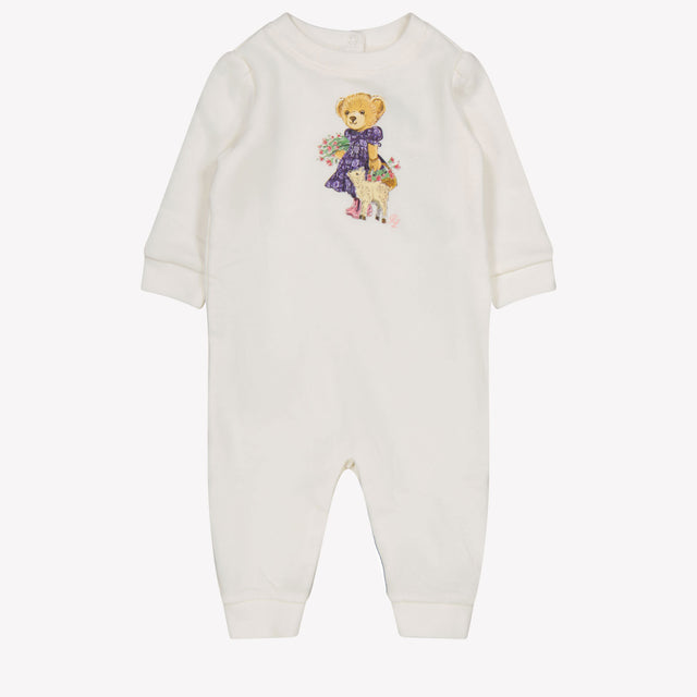 Ralph Lauren Baby Meisjes Boxpakje Wit