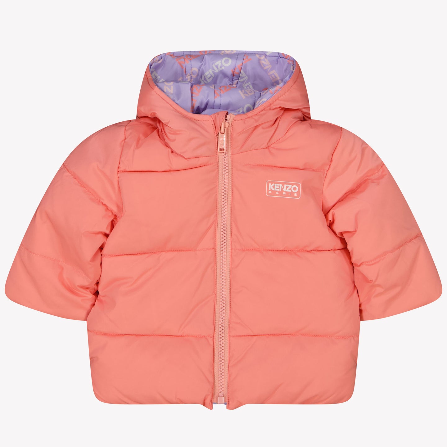 Kenzo Kids Baby girls winter coat Lilac