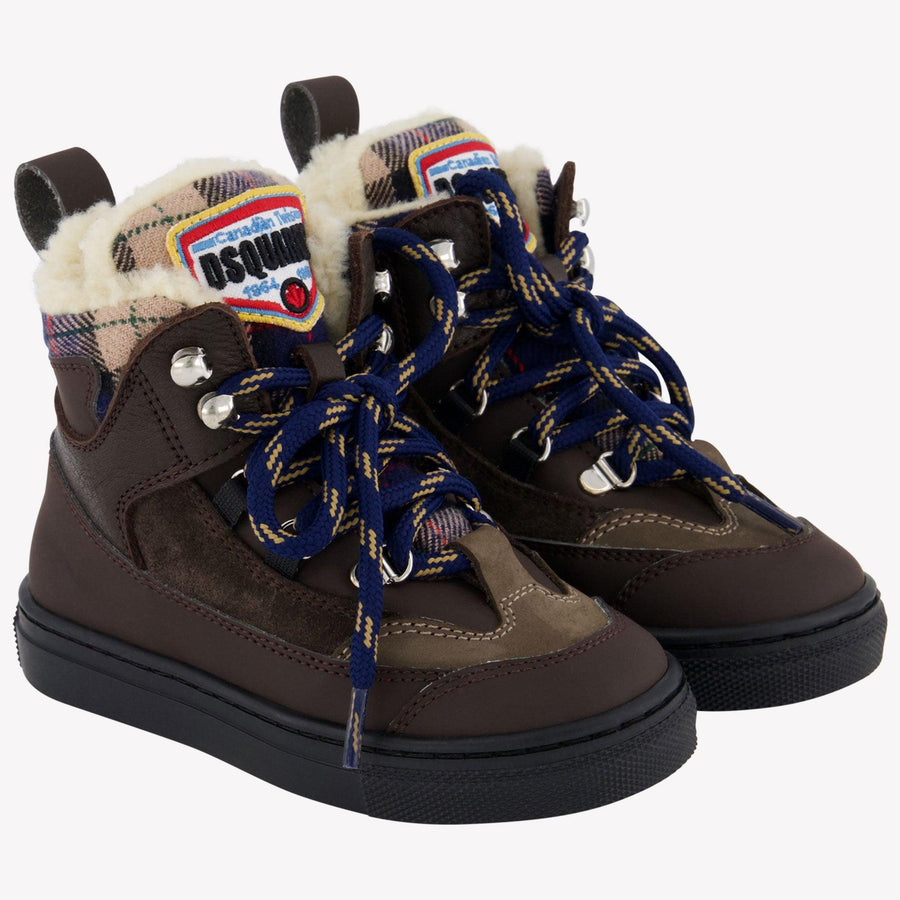 Dsquared2 Unisex Sneakers Brown