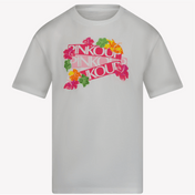 Pinko Kinder Meisjes T-Shirt Wit