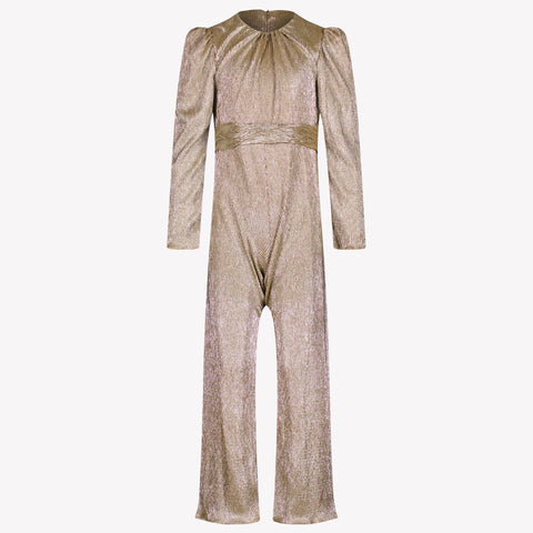 Abel & Lula Children's Girls Jumpsuit Bronze