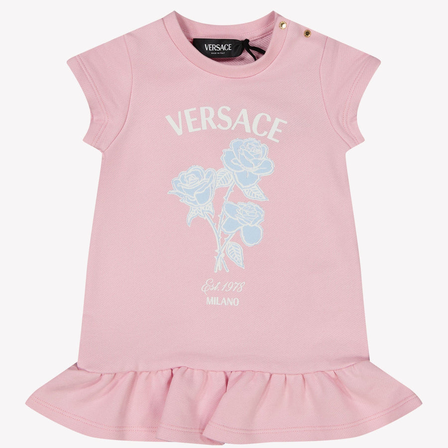 Versace Baby Meisjes Jurk Licht Roze
