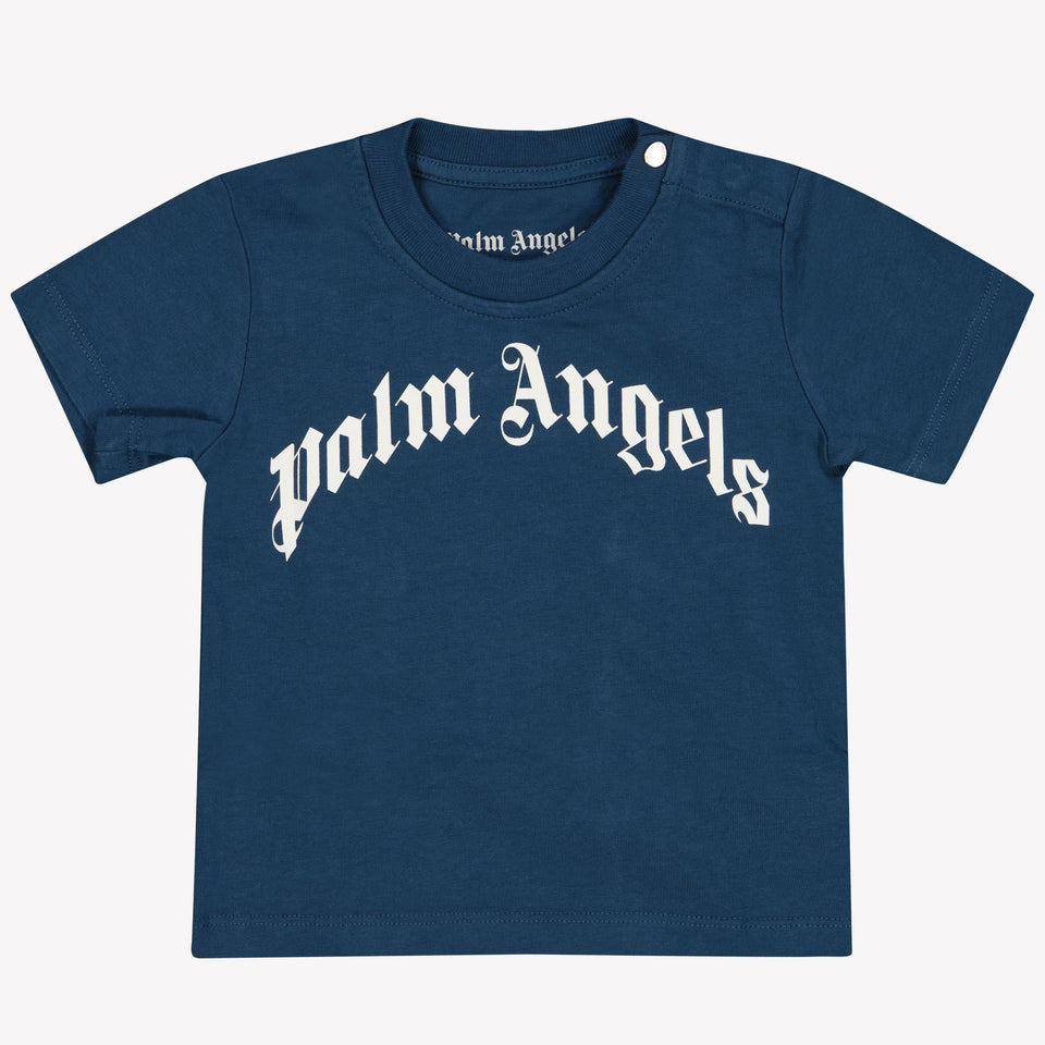 Palm Angels Baby boys t-shirt in Blue