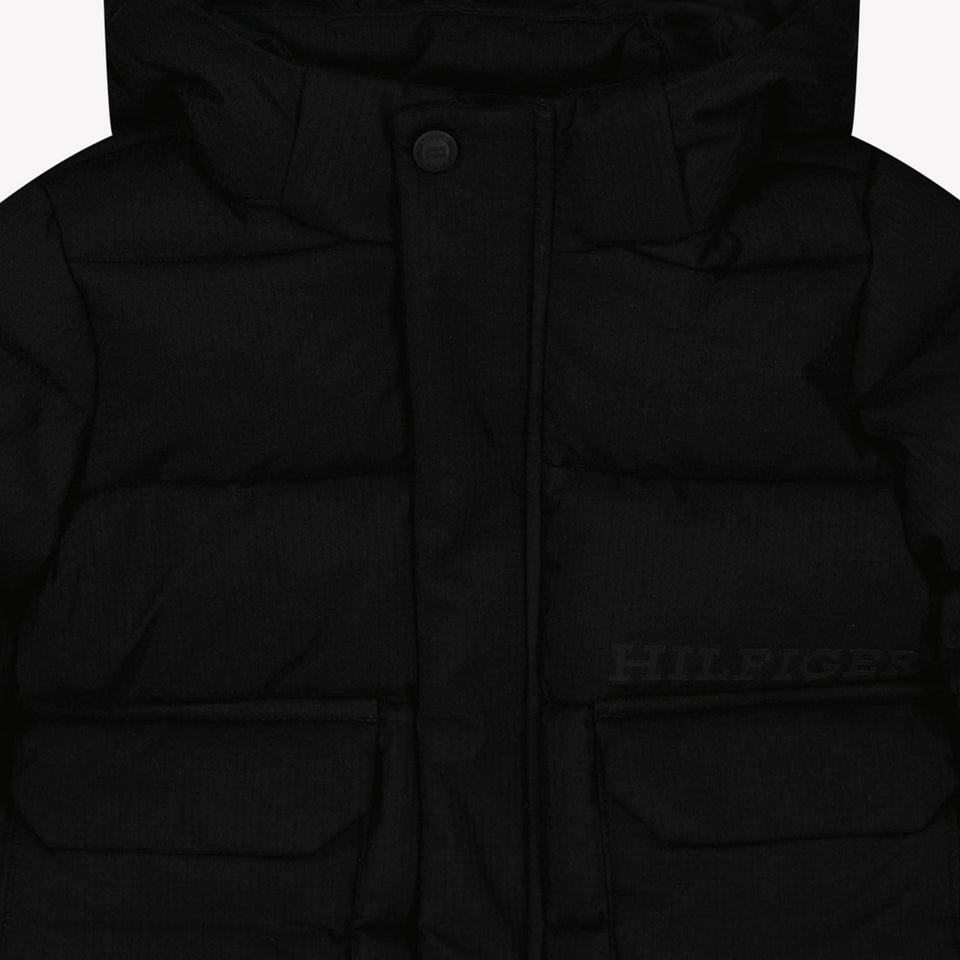 Tommy Hilfiger Baby Jongens Winterjas Zwart