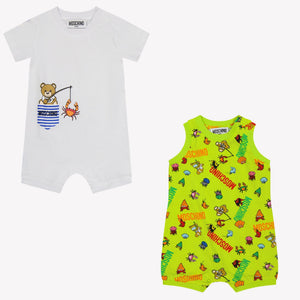 Moschino Baby Unisex Boxpakje Lime 3/6