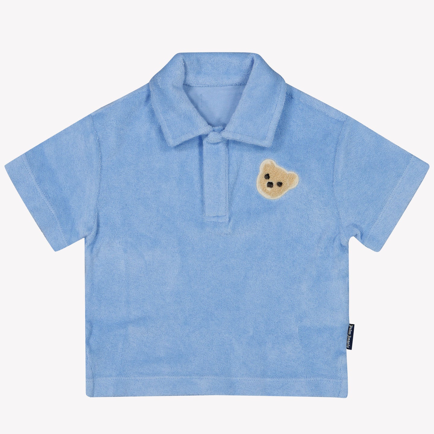 Palm Angels Baby boys polo in Light Blue