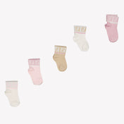 Fendi Baby girls socks Pink