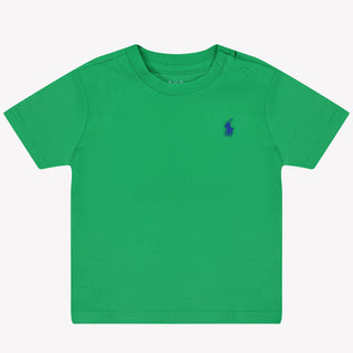 Ralph Lauren Baby Jongens T-Shirt In Groen