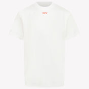 Off-White Kids Unisex T-shirt in White