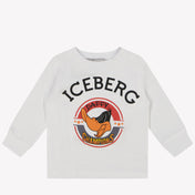 Iceberg Baby Jongens T-shirt Wit