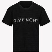 Givenchy Kinder Meisjes T-Shirt Zwart