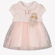 Lapin House Baby Girls Dress Light Pink